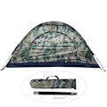 Miniatyrbillede 1 af 8: Udendørs enkeltpersons fritid vindtæt telt til campingfiskeri Klatrecamouflage