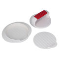 Miniatyrbild 5 av 8: Non Stick form DIY Hamburger Patty Maker Form för köksbruk