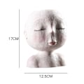 Miniatyrbillede 2 af 8: Art Modeling Figur Vase Sukkulent Pot Have Dekorativ Bordpladedekoration