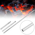 Miniatyrbilde 7 av 8: 3 stk 304 rustfritt stål utendørs bærbar mini strekk blåsepipe blåselampe for camping grill stor størrelse