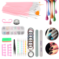 Pikkukuva 8 / 8: Nail art set strassit koristelu kynsiviila manikyyri teese-itse