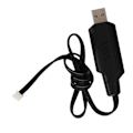 Miniatyrbilde 4 av 8: USB-laderkabel for rask lading, plug and play, bærbar for WLtoys XK K200 RC-helikopter
