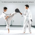 Miniatyrbillede 7 af 8: 1 stk PU Taekwondo sparkemål Boksefodsparkepude til børn Træningsudstyr