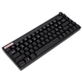 Miniatyrbillede 2 af 8: Mekanisk tastatur 68 taster tre tilstande RGB baggrundsbelysning 1800mAh batteri sort mekanisk gaming tastatur rød switch