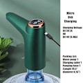 Miniatyrbild 3 av 5: Bärbar USB-laddningsvattenbehållare för 2,53 och 5 gallonsflaskor