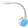 Miniatyrbillede 1 af 4: Børne Skrivebordslampe med 256 RGB Ambient Natlys, LED Dæmpbar Sengelampe, Touch for Farvelys og 3 Lysstyrkeniveauer, Komfortabel for Øjnene, 5