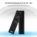 Miniatyrbilde 6 av 8: Svart fjernkontrollerstatning for Sony RM-ED058 TV