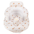 Miniatyrbillede 1 af 8: Multifunktionel baby PVC oppustelig rygsøjlebeskyttelse badeværelse sofa læring spise middag stol#2