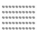 Miniatyrbilde 1 av 8: 50 stk. Wire Thread Insert Brace Bushing Skruehull Reparasjon Trimningsverktøy US Unit 6‑321D