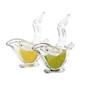 Miniatyrbilde 2 av 4: 5-pakks fugleformet sitronskviser Ergonomisk akryl manuell juicer for lime og appelsin