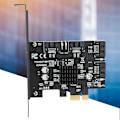 Miniatyrbild 5 av 8: SATA3.0 till PCI E expansionskort Svart ABS 4 port 6G adapter hårddiskkort Stöd för PM