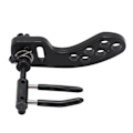 Miniatyrbillede 6 af 8: Arrow Rest Professionel aluminiumslegering udendørs bueskydning Arrow Rest til Recurve Bow Compound Bow