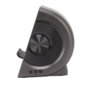 Miniatyrbillede 7 af 8: 3 i 1 Bluetooth-højttaler PC ABS-vækkeur med trådløs opladning til seng 10W grå