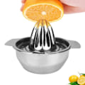 Miniatyrbillede 5 af 8: Citrus Citron Appelsinpresser i Rustfrit Stål Håndpresset Manuel Juicepresser til Køkken