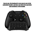 Miniatyrbild 3 av 7: Mini Wireless Controller Tangentbord Controller Trådlöst Chattangentbord för Xbox One
