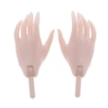 Miniatyrbild 1 av 5: 3 x 1/4 BJD Articulerade Händer för BJD Dollfie DOD MSD 43cm Dockor Rosa