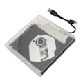 Pikkukuva 4 / 8: Ulkoinen DVD-asema Type C USB 3.0 Läpinäkyvä Plug and Play Hiljainen DVD-poltin kannettavaan tietokoneeseen