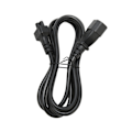 Pikkukuva 3 / 8: IEC320 C14 - IEC320 C5 Power IEC320 C14 Uros - IEC320 C5 Naaras Power 10A 250V 2500W 5,9ft