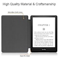 Miniatyrbild 5 av 5: Fodral Passar Kindle Paperwhite (11:e Generationen, 2021 års Modell), Tunnaste Lättaste Smart Skal med Auto Wake/Sleep - Mandelblom
