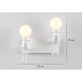 Miniatyrbillede 5 af 5: Moderne Minimalistisk LED Vægskænke til Børneværelse og Soveværelse
