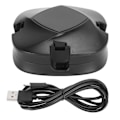 Miniatyrbild 1 av 8: 4-i-1 Gamepad Laddningsbas Controller Laddare Stativ Dock Multifunktion HS-SW139