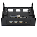 Miniatyrbilde 6 av 8: Optisk stasjonspanel datamaskin frontstasjon USB3.0 utvidelseskort med brakett