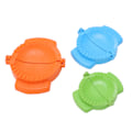 Miniatyrbillede 5 af 8: 3 stk./sæt Håndlavede Dumplingforme Smukke Kontur Dumpling Wrappers Pressemould til Hjemmekøkken