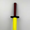 Miniatyrbillede 8 af 8: Øvelsessværd Børn Sparring Træningssværd Stick Praktisk Kampsport Træningsværktøj Gul