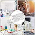 Miniatyrbild 7 av 8: 200 meter/rulle elastiskt band med hög elasticitet, multifunktionellt för skyddskläder, 6 mm bredd, vitt