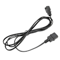 Pikkukuva 2 / 8: IEC-virtajohto IEC320 C14 -uros NEMA 1 15R -naarasvirtajohto pöytälampulle, kaiuttimelle, LCD-näytölle, 10A 125V