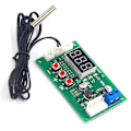 Miniatyrbild 4 av 5: DC12-48V Digital Fyrtråds PWM Fläkt Temperaturkontroll Modul 5A