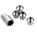 Pikkukuva 5 / 5: Turvaa autosi 05.205.03 Varkaudenesto tyypin C pyöränlukko, 4 kpl set 1 adapterilla, turva vanteille ja pyörille