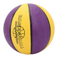 Miniatyrbilde 6 av 8: Gummi Basketball Gummi Gul Lilla Mjuk Beröring Lätt Att Greppa Sport Basketboll för Barn Ungdom Pojkar Flickor Storlek 7 9,7in