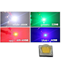 Miniatyrbillede 2 af 5: Xm-l2 10w High Power Led Chip Lommelygte Pære Chip Høj Lysstyrke Zekai 16mm