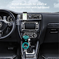 Pikkukuva 3 / 5: 2 kpl Bluetooth 5.1 Audio Vastaanotin Langaton Aux 3.5mm Rca Nfc Kaksois Audio Liitäntä Jack Stereo Adapteri ZD.16