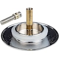 Miniatyrbilde 5 av 5: Badekarpropp, 70 mm, med dobbel tetning, justerbar høyde, universal badekarpropp, vaskeventil, herdet messing med kromfinish Z-B7