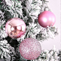Miniatyrbilde 2 av 4: 24 stk. Julekuler Ornamenter til Juletre - Knusesikre Juletrepynt Hengende Kuler til Bryllupsfestdekorasjon (P