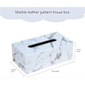 Miniatyrbild 2 av 4: Servetthållare, Servettbox Rektangulär Läder Hushåll Kontor Hållare Box
