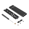 Pikkukuva 4 / 5: USB 3.1 - M.2 NGFF SSD -mobiilikoteloadapterikortti, ulkoinen kotelo, yhteensopiva m2 SATA SSD USB 3.1 223:n kanssa