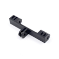 Miniatyrbilde 3 av 5: Aluminium Dobbel Festeadapter for GoPro Hero 4 5 6 7 8 9 Black Silver Session