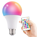 Miniatyrbilde 3 av 8: 3 stk LED-pærer med fjernkontroll RGB LED-fargeskiftende pære for kjøkken stue