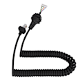 Pikkukuva 1 / 8: Kaiutinmikrofonin käsimikrofonin vaihtokaapeli sopii ICOM-radiomikrofonille HM-152