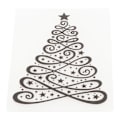 Miniatyrbilde 3 av 8: 4 ark Embossing-mapper Juletema Gjenbrukbare DIY Embossing-mapper for Konvolutt Fotoalbum