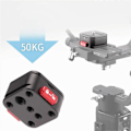 Miniatyrbilde 2 av 5: Hurtigutløserplate Stativ Kamerafeste Adapter Raskt Oppsett