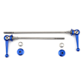 Miniatyrbillede 1 af 8: 2 stk. Ultralette Titanium Alloy Hurtigudløserspyd Cykel Udskiftning Reparationsdele (Blå)