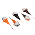 Miniatyrbillede 3 af 8: 5 stk. Halloween-nisser håndlavede Halloween-elementer Held og lykke Sikker miljøvenlig filt nissedukke til temafest
