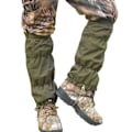 Miniatyrbild 1 av 7: Ormdamasker Orm Bettskydd för Nedre Ben Utomhus Vandring Vattentät Justerbar Stövlar Överdrag Leggings Damasker för Camping Fiske