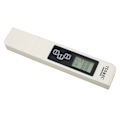 Miniatyrbild 8 av 8: Vattenprovare 3 knappar 3 i 1 Vit horisontell display Bakgrundsbelysningsfunktion Bärbar EC-termometer för vattenbruk