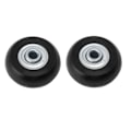 Pikkukuva 2 / 8: 2 kpl matkalaukun pyörän korvaavat mykät kumipyörät kääntyvät pyörän laakerikorjaussarjat 40 mm x 18 mm