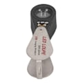 Miniatyrbillede 4 af 8: LED UV Lupe Genopladelig Foldbar Bærbar Metal 30X Lomme Lup til Udendørs